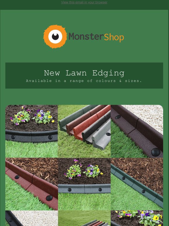 New Lawn Edging