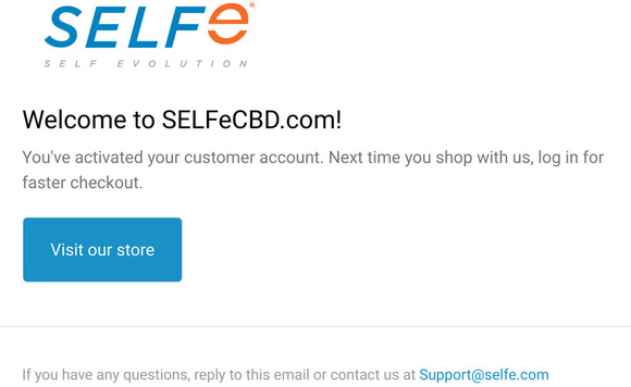Customer account confirmation