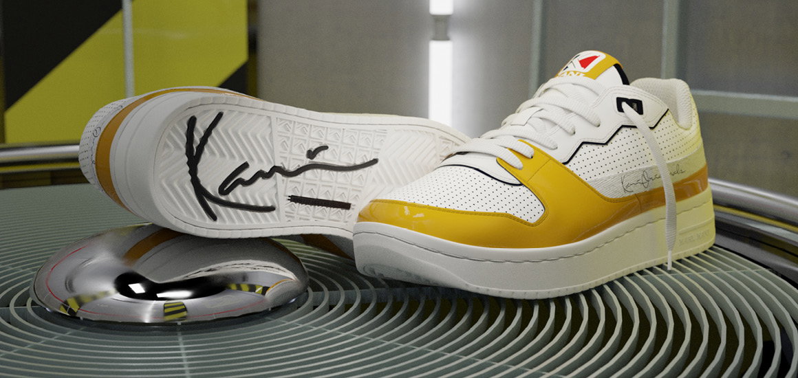 Karl Kani 89 ST white/ lilac Damen Sneaker, € 60,- (6632 Ehrwald) -  willhaben