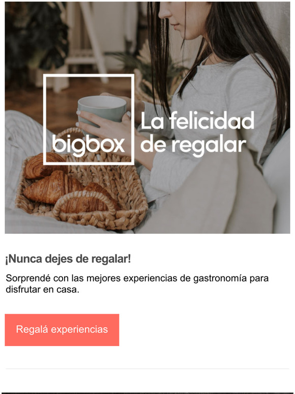 -Tenemos nuevas experiencias para disfrutar en casa
