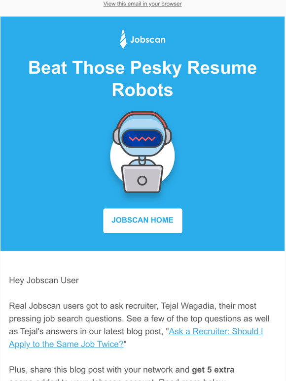 Jobscan Ask a Recruiter Should I Apply to the Same Job