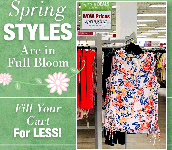 Burlington Coat Factory IN STORES The latest Spring styles for less Milled