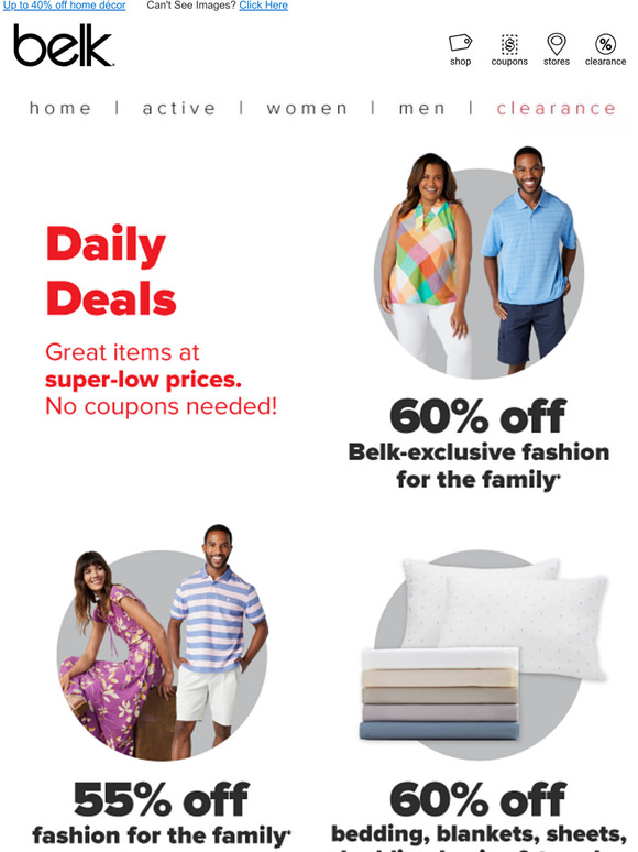 Don't miss this! Up to 60% off fashion for the fam
