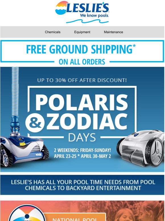 Leslie's Pool Supply: Don't Miss out on 