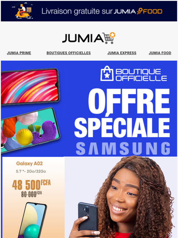 jumia.ci SAMSUNG en promo ooooh ! Galaxy A02 & autres smartphones