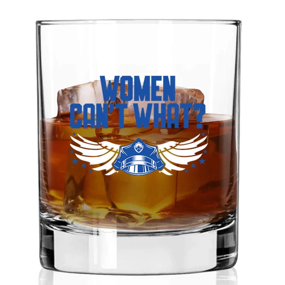 Image of Whiskey Glass - Women Can't What