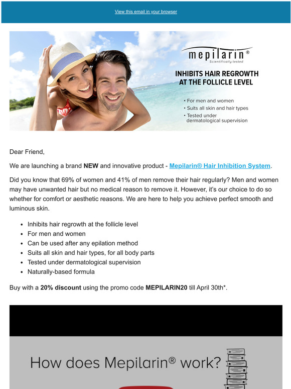 Unwanted hair is not an issue anymore!