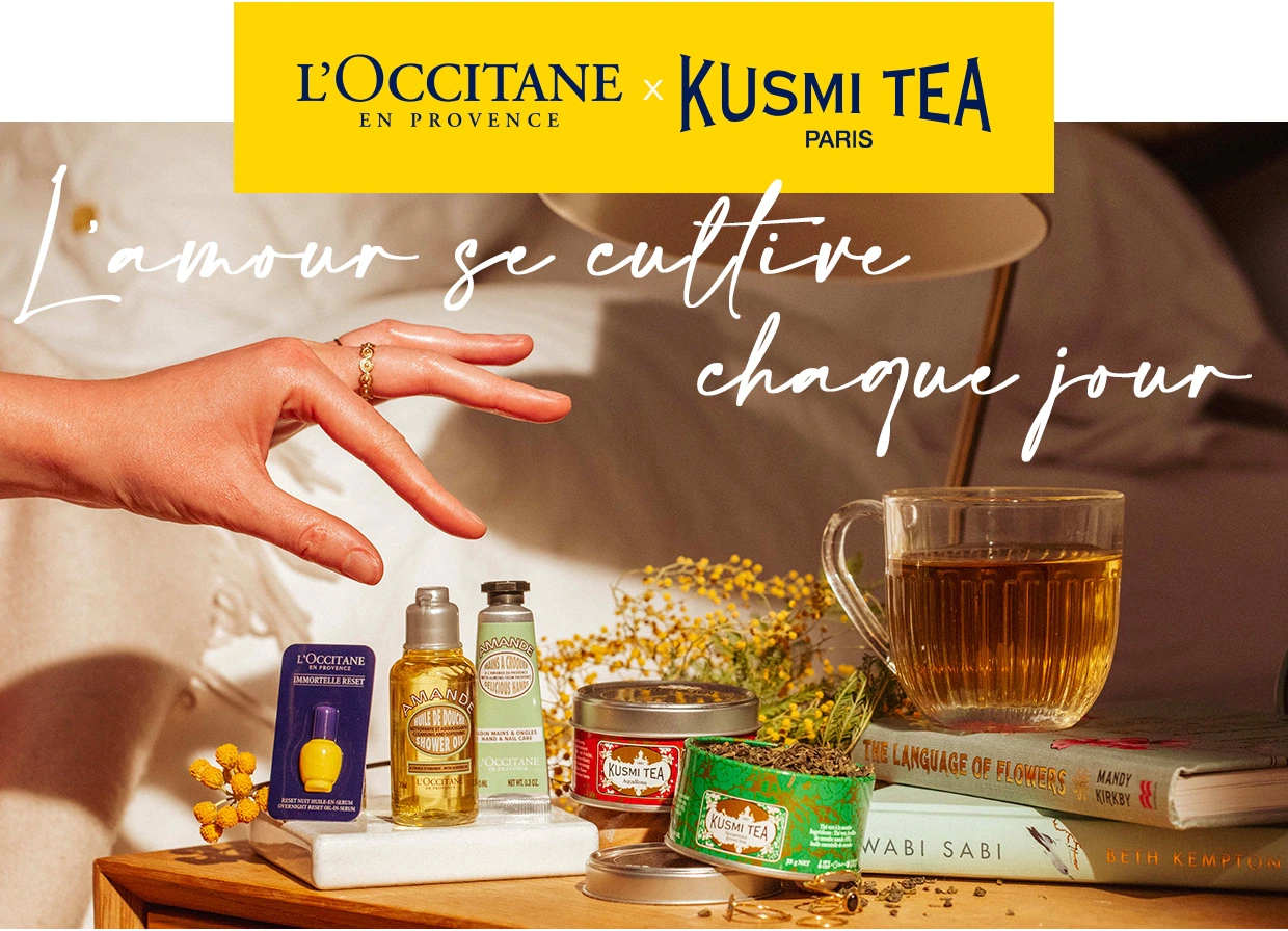 L Occitane Be Collab Exclusive Kusmi Tea X L Occitane Milled