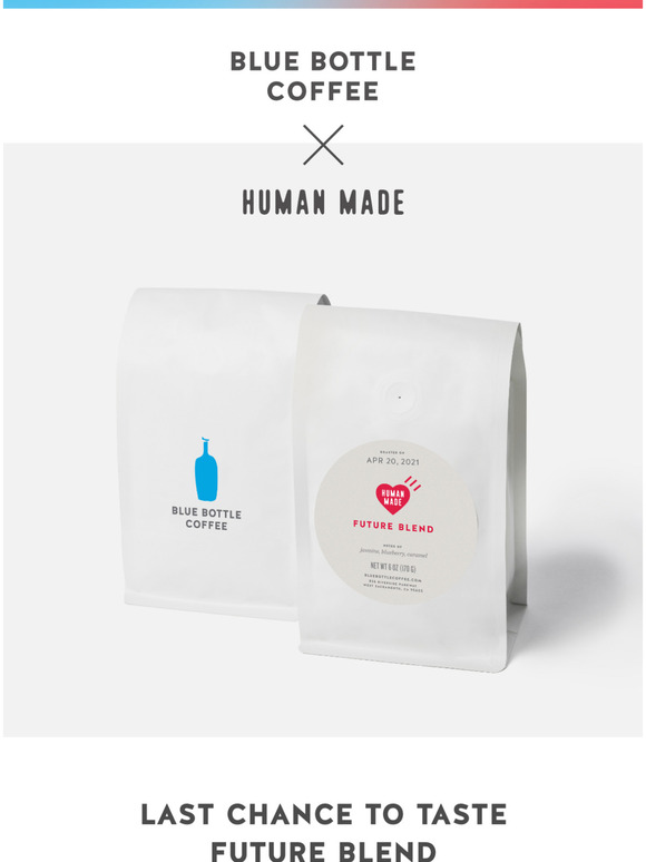 Blue Bottle Coffee Last Chance Blue Bottle Coffee x HUMAN MADE