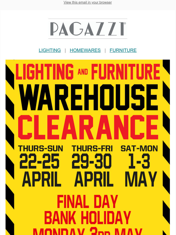 pagazzi lighting sale