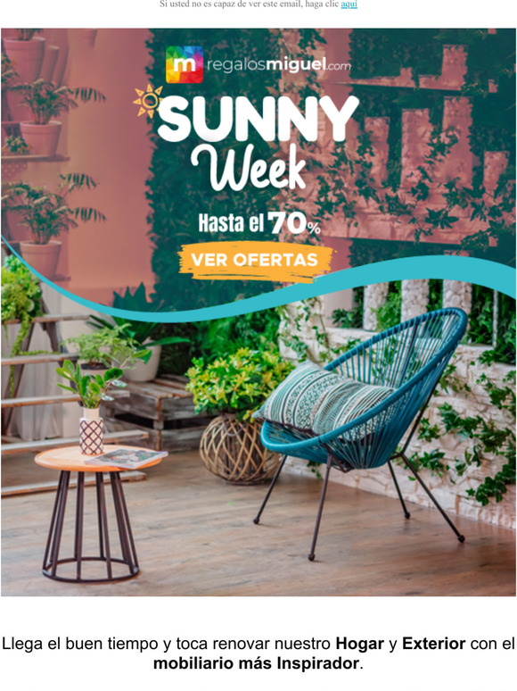  Sunny Week - Al buen Tiempo, Buen Mobiliario 