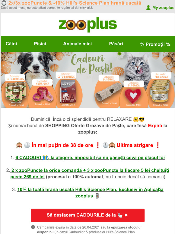 zooplus science plan