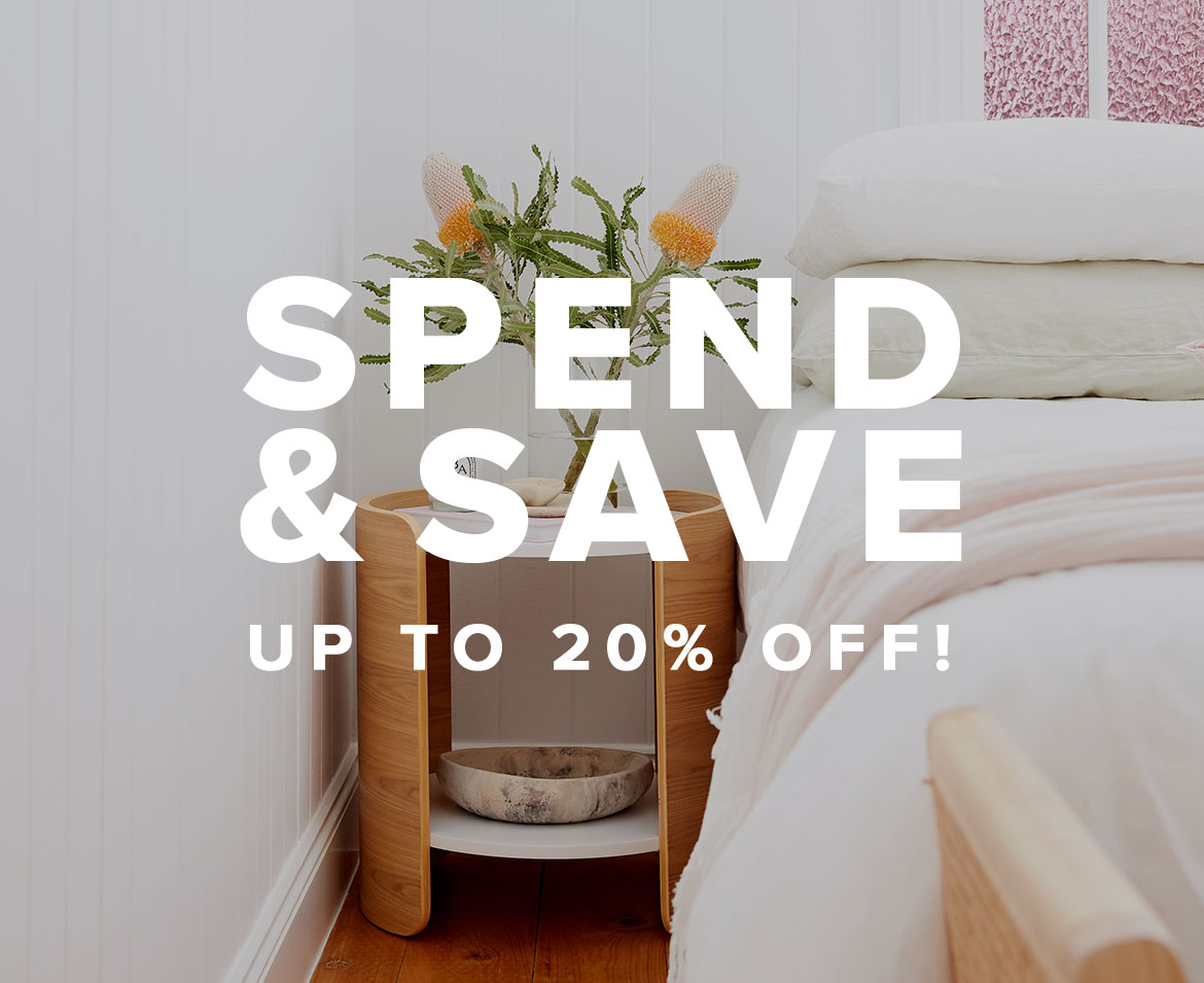 Spend & save - up to 20% off!