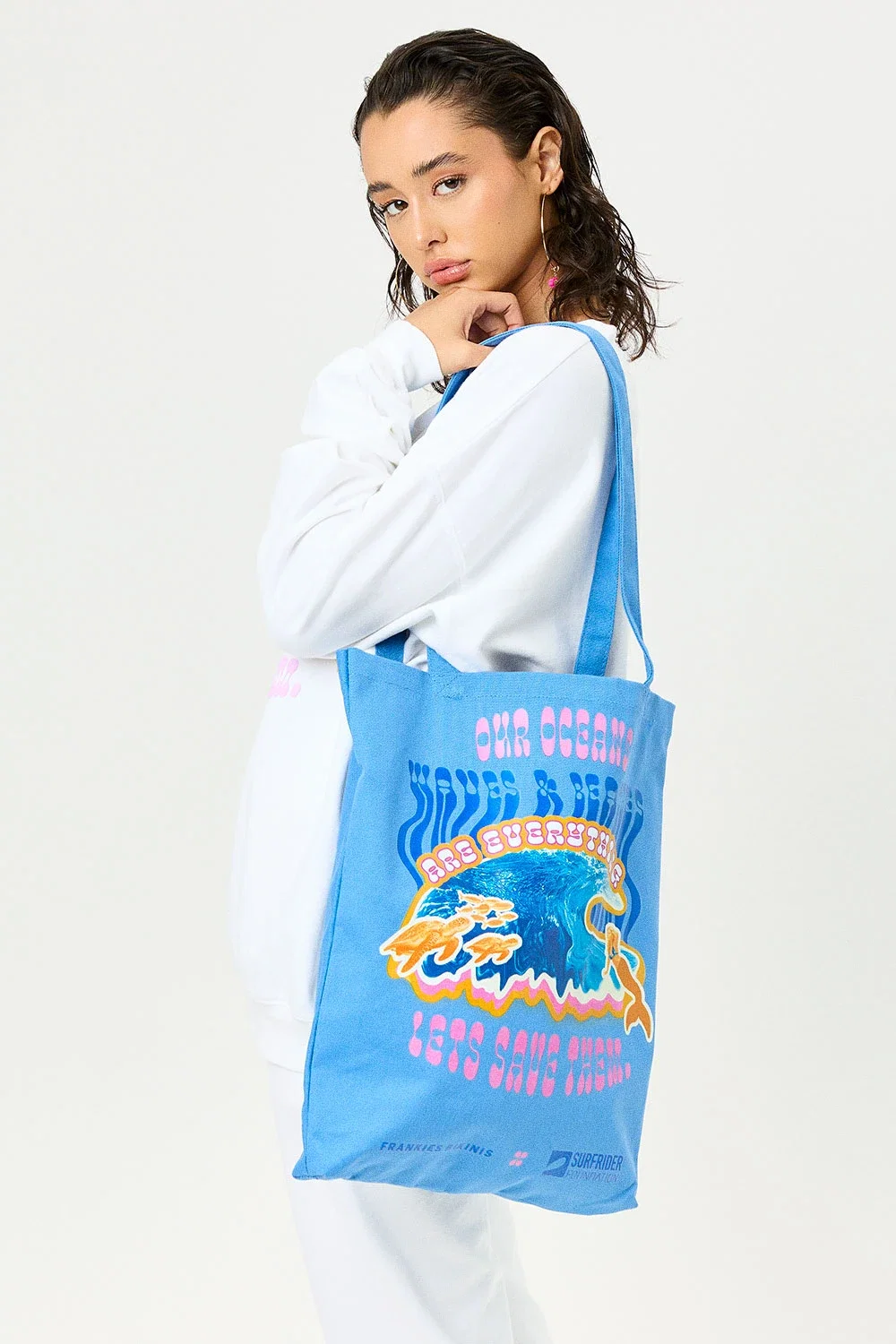 Image of Tori Bag - Surf Print