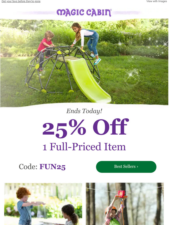 Last day for 25% savings!