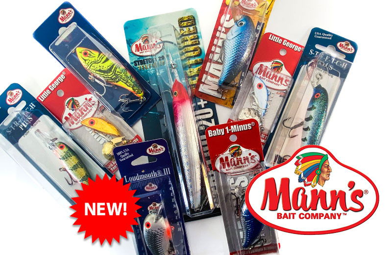 Buy Mann's Bait Company Little George Fishing Lure (Pack of 1), 1/4