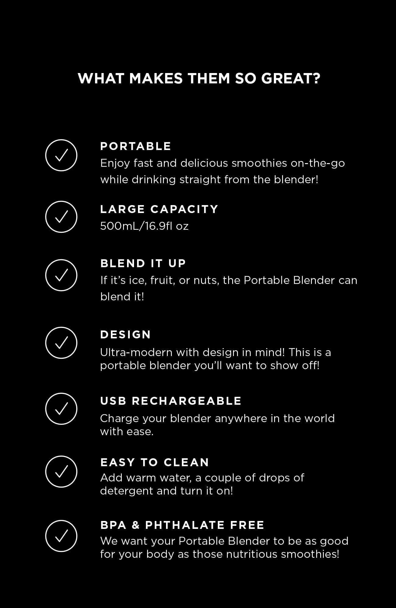 Portable Blenders 