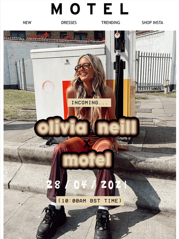 Motel Rocks Motel X Olivia Neill... it's coming Milled