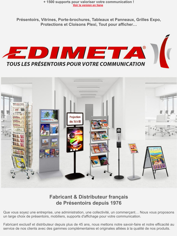 Toute la Signaltique, l'Affichage et la Communication chez votre Spcialiste