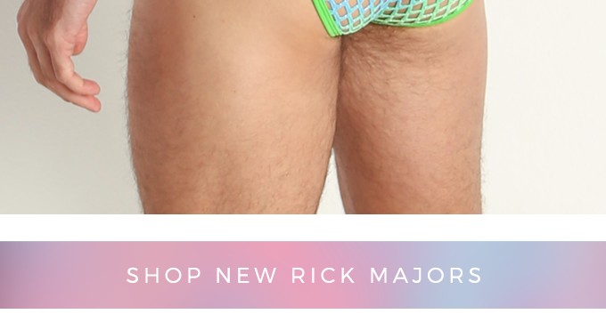 International Jock: New Rick Majors Tie Dye Glitter Mesh