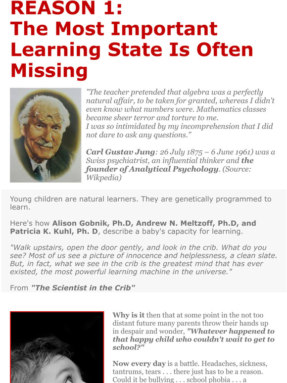Reason 1: Something important is missing.