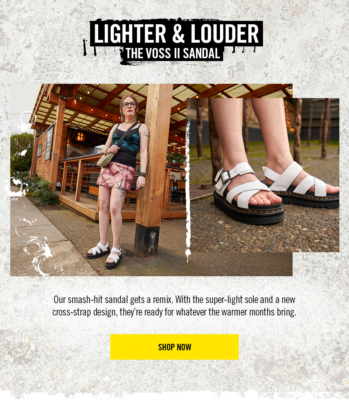 dm voss ii sandals
