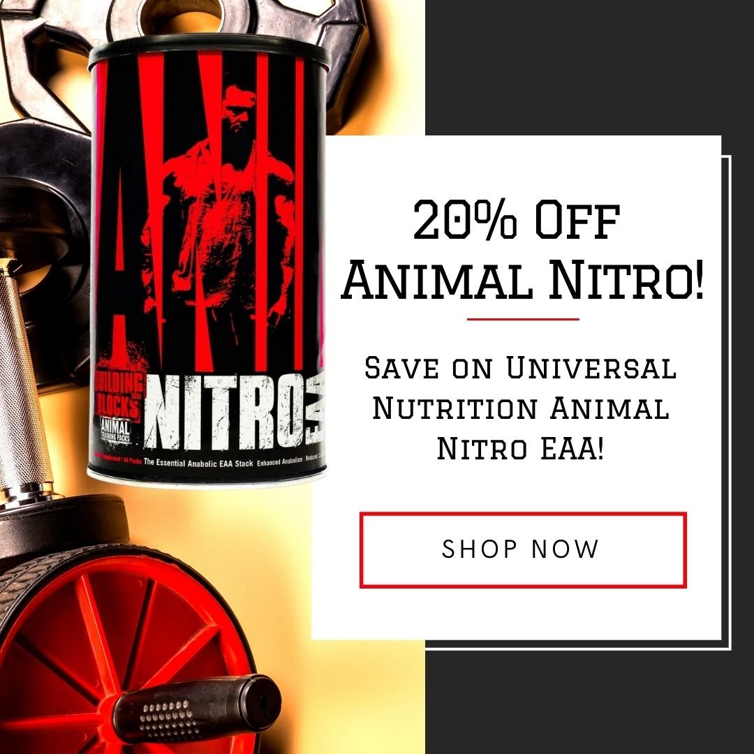 : Hey Gym Junkies: Get 20% Off Animal NITRO This  Week!! | Milled