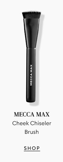 MECCA MAX Cheek Chiseler Brush