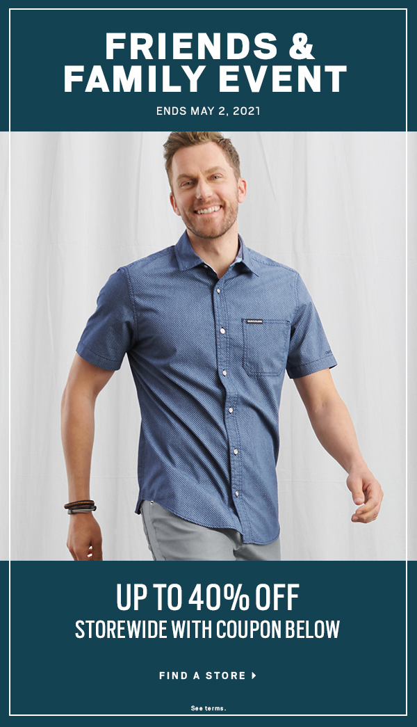 van heusen friends and family coupon