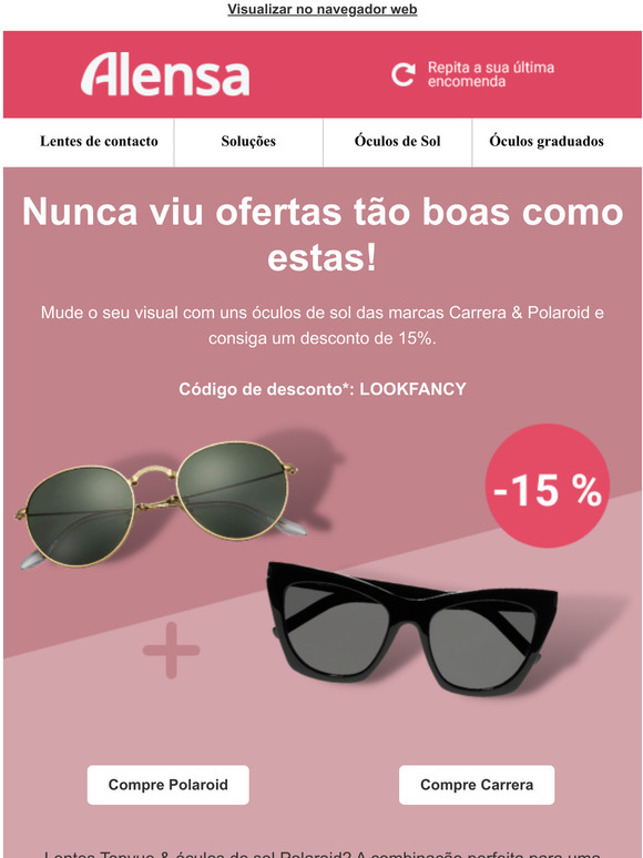 Compre 2 produtos e consiga um desconto de 15%. No fique  espera!