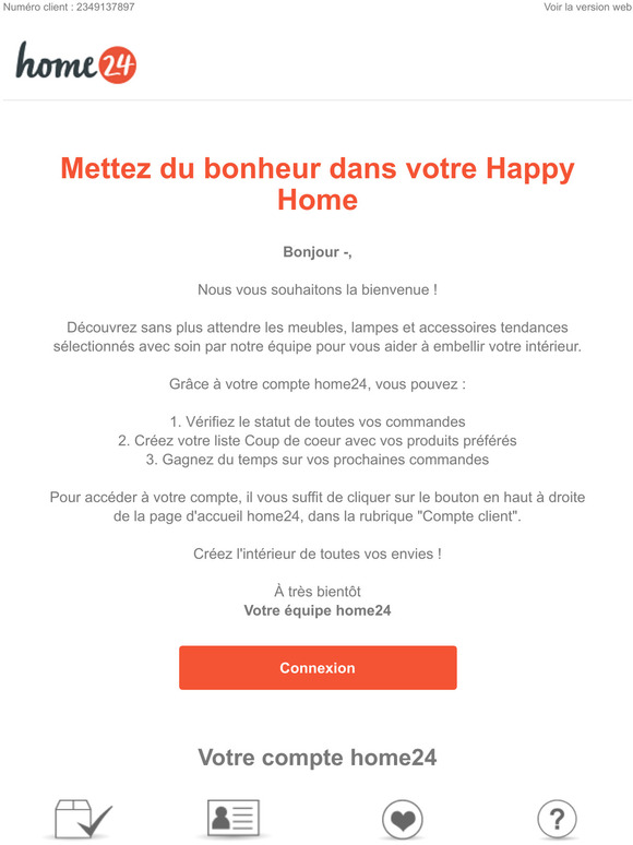 Bienvenue chez home24 !