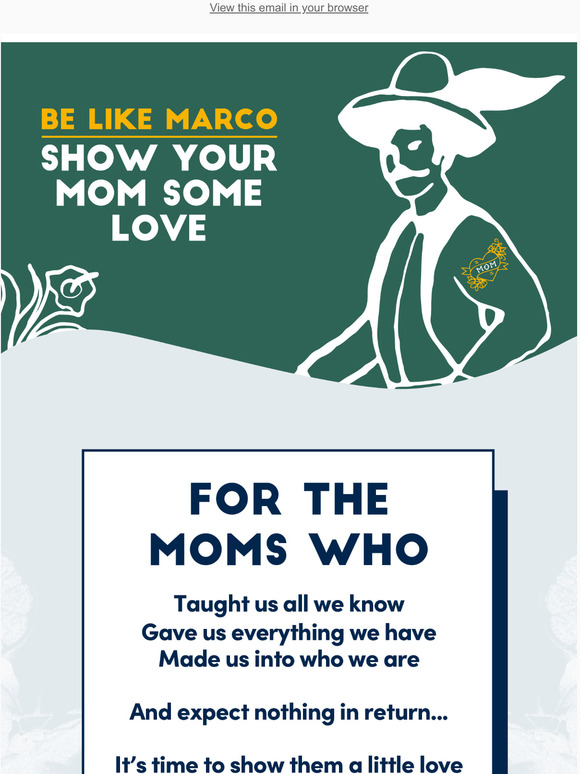 Make Mother's Day a little sweeter with Marco ice cream