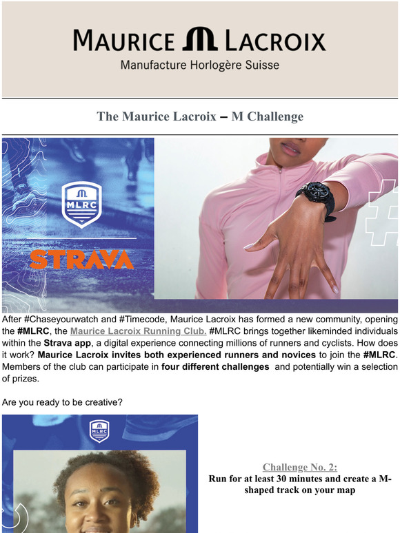 The Maurice Lacroix M Challenge, starting on May 3rd!