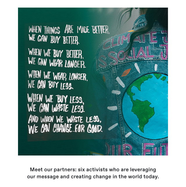 Buy Better. Wear Longer 
