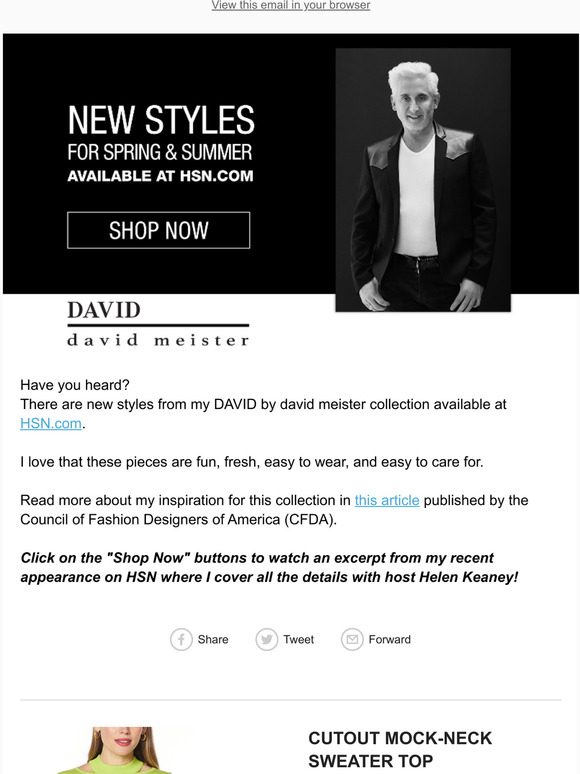 Check out my latest pieces for Spring/Summer