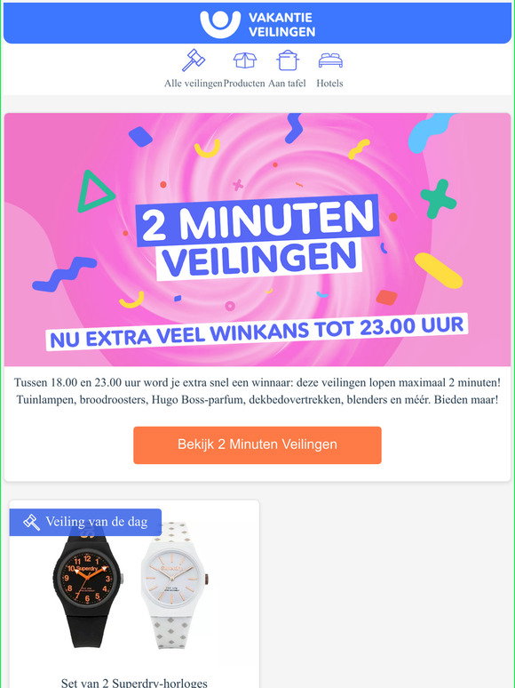 VakantieVeilingen.nl Email Newsletters: Shop Sales, Discounts, and Coupon  Codes - Page 5