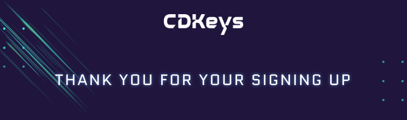 Thank you for signing up
