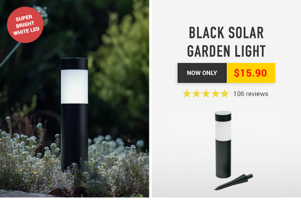 trade tested solar lights