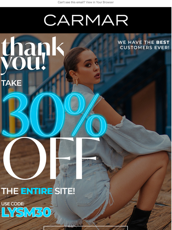 Just For You! Take 30% OFF Sitewide