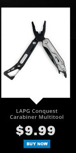 LA POLICE GEAR CONQUEST CARABINER MULTITOOL