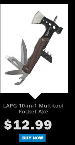 LA POLICE GEAR 10-IN-1 MULTITOOL POCKET AXE