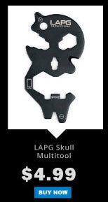 LA POLICE GEAR SKULL MULTITOOL