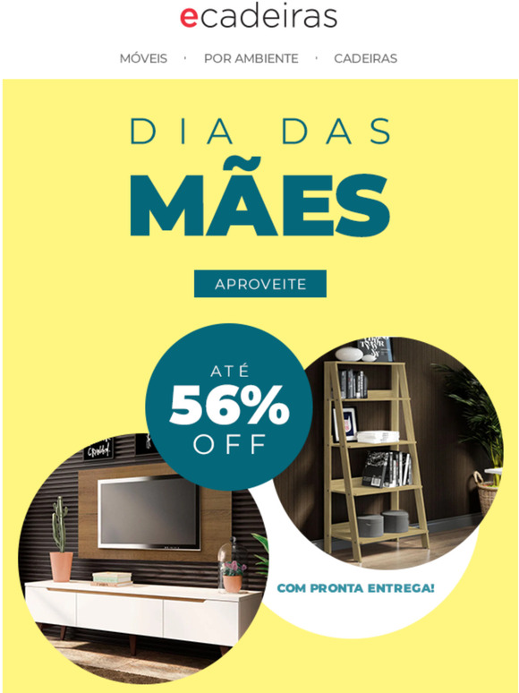 O melhor presente deste dia das mes est a um clique de voc!