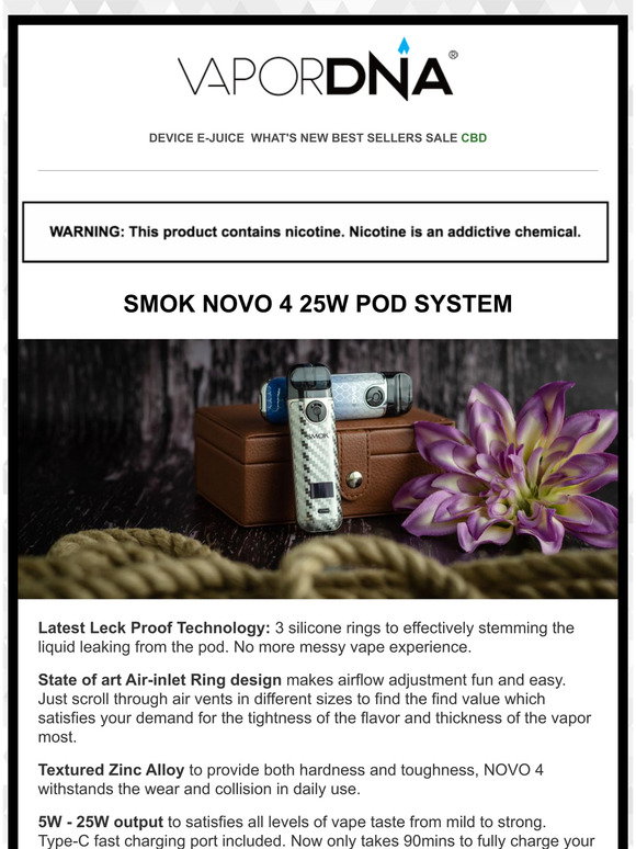 smok novo 4 airflow adjustment Vapor DNA: Airflow adjustment is actually fun now! See how Smok NOVO 4  innovates with Air-inlet Ring Design!