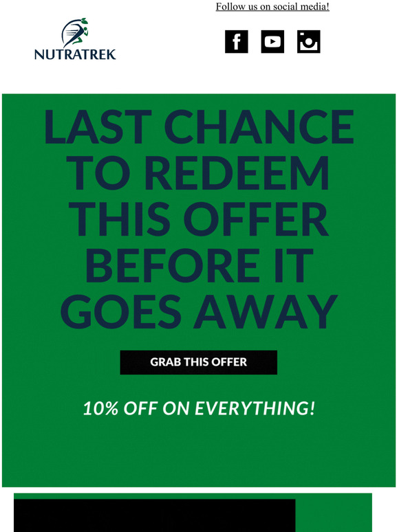 Last Chance, Before It Goes Away
