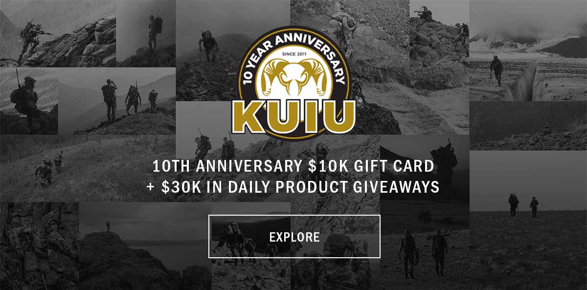 Kuiu Last Chance 10th Anniversary Apparel Milled