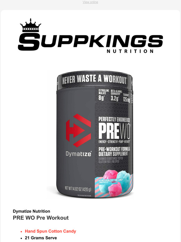 Suppkings Nutrition Email Newsletters Shop Sales Discounts And Coupon Codes Page 4