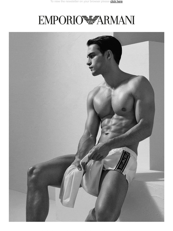 The Emporio Armani Swimwear Collection