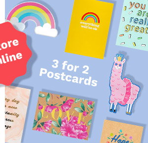 3 for 2 postcards