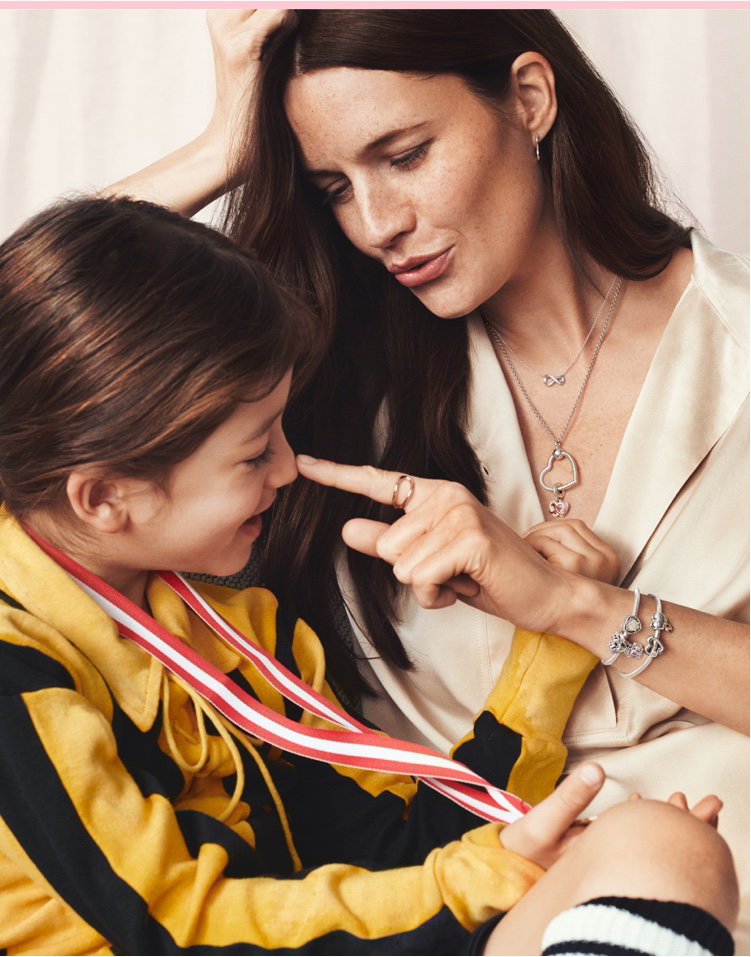 Mother and child together
